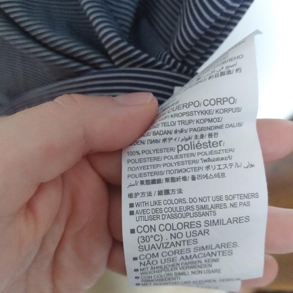 Under Armour Striped Short Sleeve Loose Fit Heatgear Athletic Tee Size Small - Picture 8 of 10